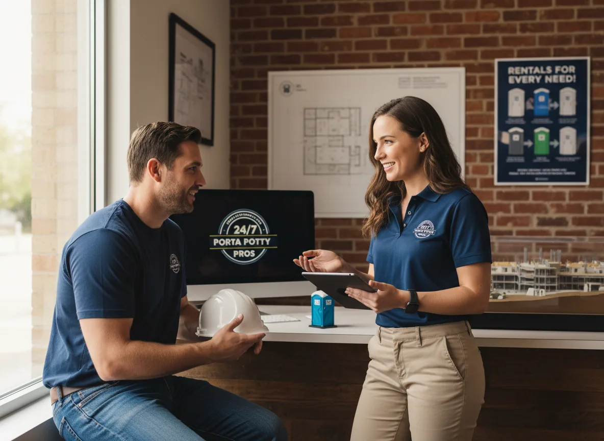Flushing Toilet Rental Options in New London, WI
